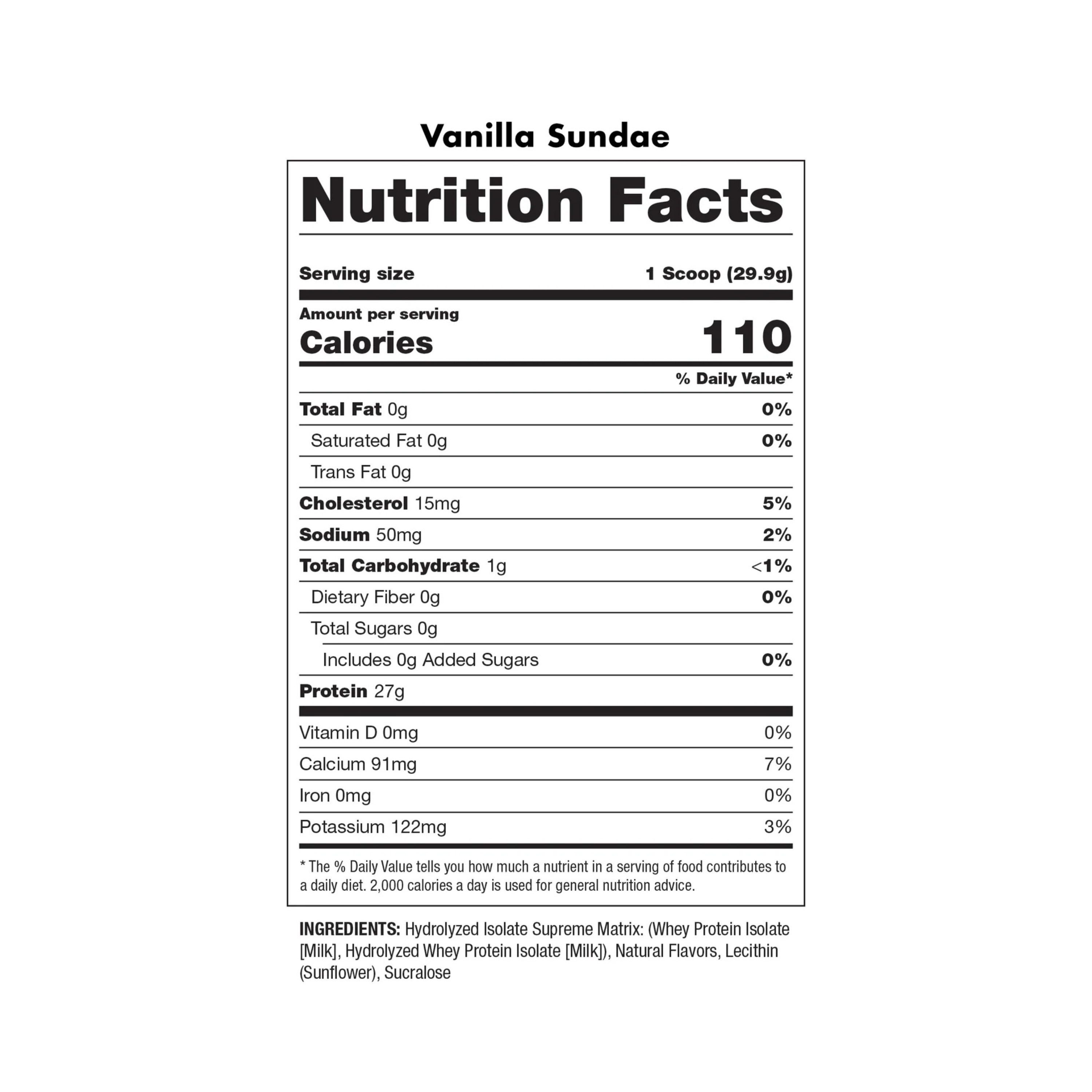 MAXXFUSIONZ TITANIUM ISOLATE SUPREME