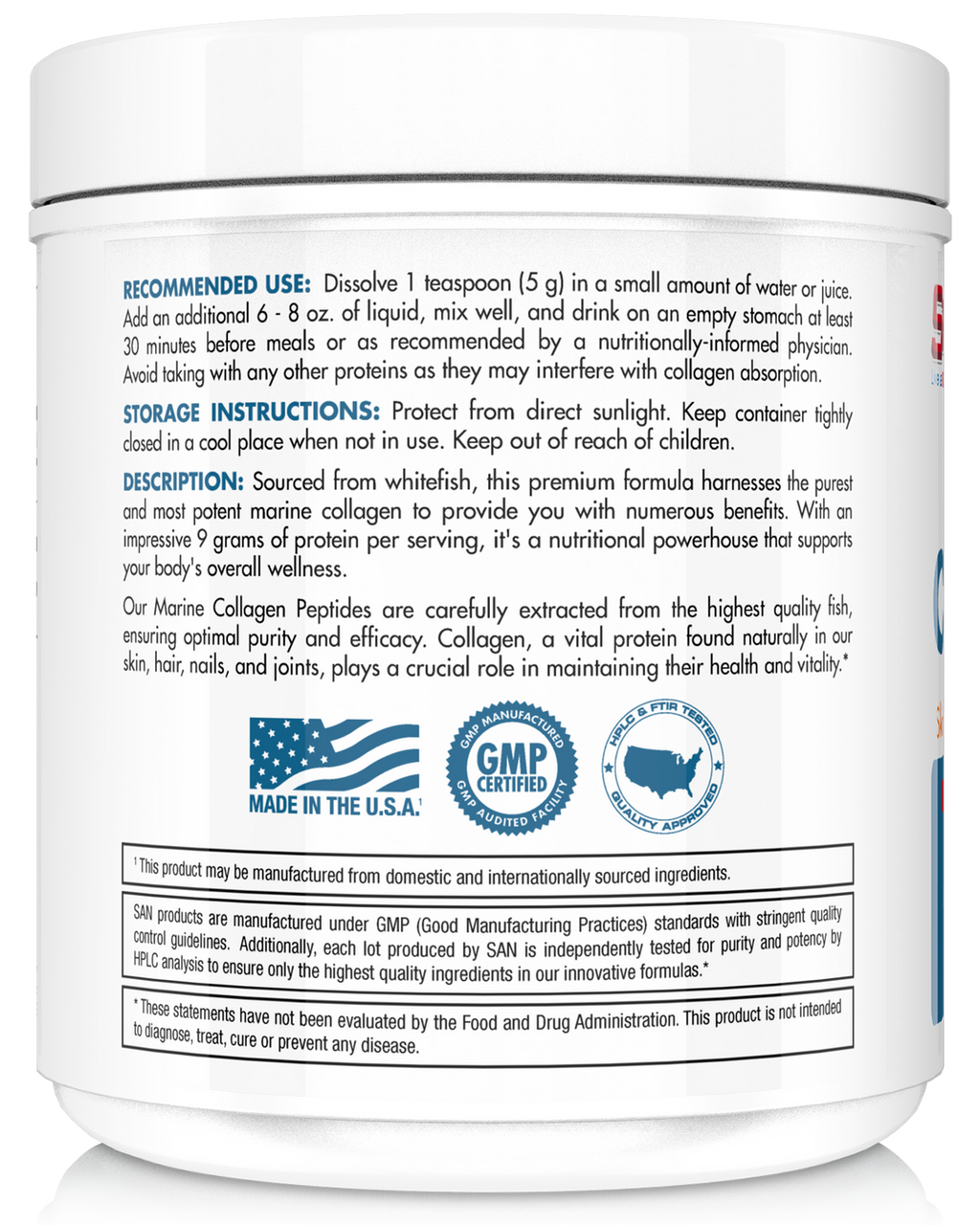 MAXXFUSIONZ MARINE COLLAGEN